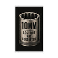 10mm Socket Magnet - 'Lost But Not Forgotten' Tool Memorial Magnet